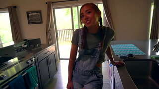 בקושי משפטי המנקה דיבר אל סקס במצלמה: BrandiBraids