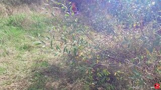 Idegen Baszva A Macskanő A Szájába, Miután Meditál Az Erdőben